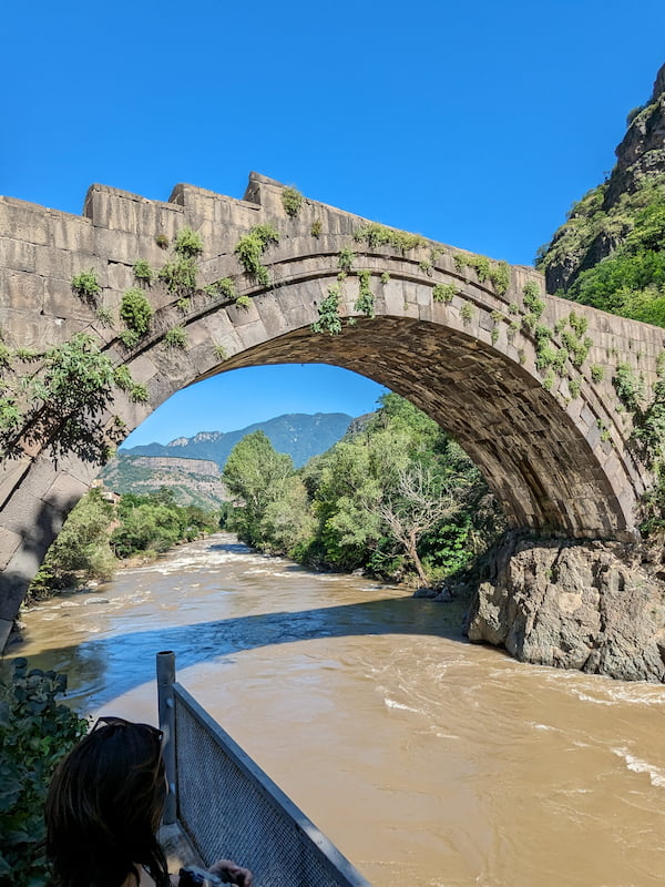 Ancient bridge in Alaverdi